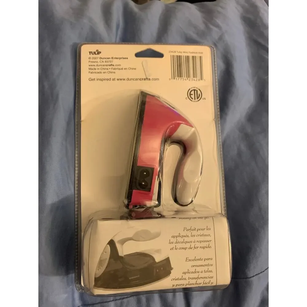 New Sealed Tulip Fashion Portable Mini Iron On Appliques Crystals & Transfers